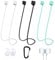 3Pcs Magnetic Anti-Lost Straps, 27.5inch Silicone AirPods Pro Strap, Neck Rope for Wireless Earphone Accessories for Airpods,Silicone Ear Tips, Carabiner, Earbud Lanyard for Sports Running