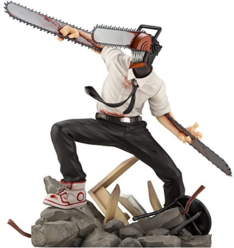 Kotobukiya Man Chainsaw Bonus Edition 1/8 20cm Figurine - Grey