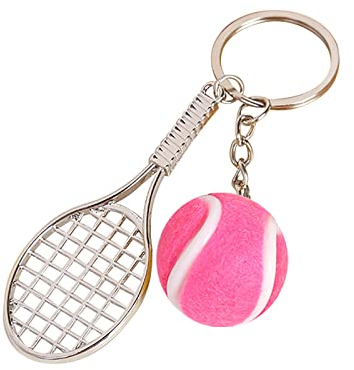 Blumentopf Länglich Tennis Schlüsselanhänger Mini Sportgeräte Sport Souvenirs Legierung Anhänger Schlüsselanhänger Strickleiter Outdoor