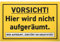 DankeDir! Hier wird nicht aufgeräumt - Schild 30 x 20 cm - Geschenkidee Partydeko Deko Geschenk Party Kollegen Freunde - Wanddeko Geburtstagsgeschenk Türschild lustiger Spruch Spruchschild