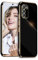 POUHYE Handyhülle für Samsung Galaxy S20 Hülle Original, Mädchen Galvanisierte Kameraschutz Weich TPU Silikon Schutzhülle Ultra Dünn Case Stoßfeste Hülle für Samsung Galaxy S20 Schwarz