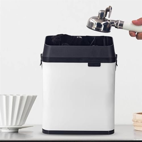 ZUMAHA Electric Coffee Portafilter Cleaner, Portafilter Cleaner, Commercial 58mm Coffee Portafilter Cleaner, For Coffee Ground Disposal,White