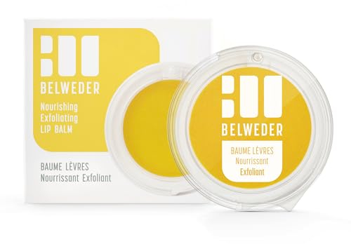 BELWEDER - Lippenbalsam Nährende und Peeling 5,5ml - 2-in-1- Lippen Pflege - Lippenpflege mit Feuchtigkeit und Regeneration - Transparenter Lippen Balsam für Männer und Frauen - Peeling Lippen
