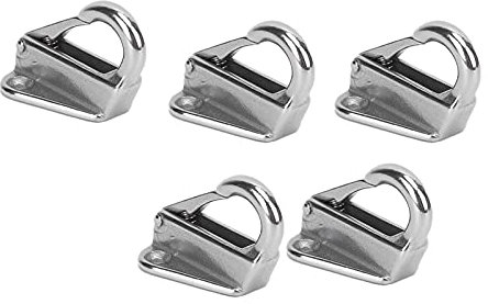 SPYMINNPOO 5Pcs Stainless Steel Spring Marine Hooks for Yacht Boat Hanger Hardware Accessories, Easy to Install, Connect Canopies