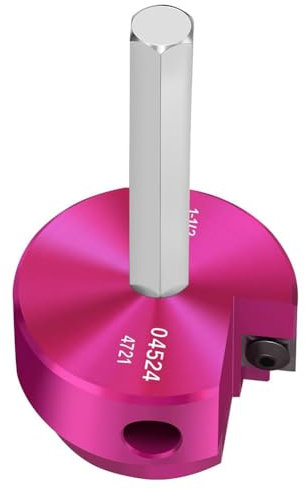 Giyofom 1 Uds Escariador Tubos de PVC con Cabezal Hoja 1-½ Pulgadas,Escariador de Limpieza de TuberíAs de PVC con Eje Hexagonal 3/8 Pulgada para Plan ReparacióN de TuberíAs 40 TuberíA PVC