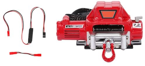 Supoion Fernbedienung Seilwinde und Seilsatz Fernbedienung Crawler Winde Set Motorwinde für 1/10 Maßstab Modell Crawler