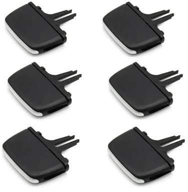 NVNZMFPPW Kit Reparación Clip Ventilación Aire Acondicionado Deslizador Pestaña Salida Rejilla Ventilación Aire Delantero Y Trasero para Volvo XC90 V90 S90(6PCS)