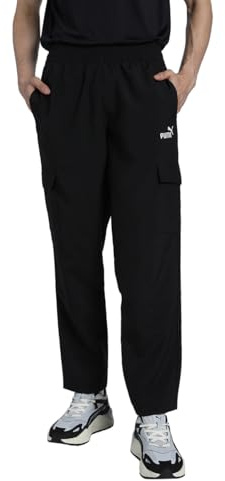 PUMA Herren Essentials No. 1 Logo Gewebte Cargohose