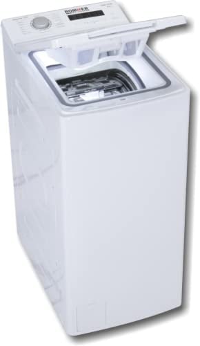 Lavadora carga suoerior Rommer DISCOVER C1265, 1200 RPM, capacidad 6,5 KG, blanca