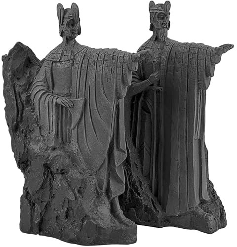 Harz-Buchstützen Höhe 24cm - Schwere Buchstützen Dekor für Wohnzimmer, Schlafzimmer, Büro - Heimdekorationsartikel & Einzigartige Geschenkideen für die Bücherregalorganisation