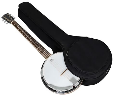 Banjo Tasche Gitarrentasche Tasche Für 5 String Banjo Wasserdicht Gepolsterte Gitarre Rucksack Banjotasche Für Transport Und Aufbewahrung Tasche Für 5 String Banjos Tasches Für Bassgitarre
