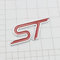 Auto-Kofferraum-Abzeichen-Aufkleber,3D-ABS-Emblem-Buchstaben,für Ford Focus MK2 MK3