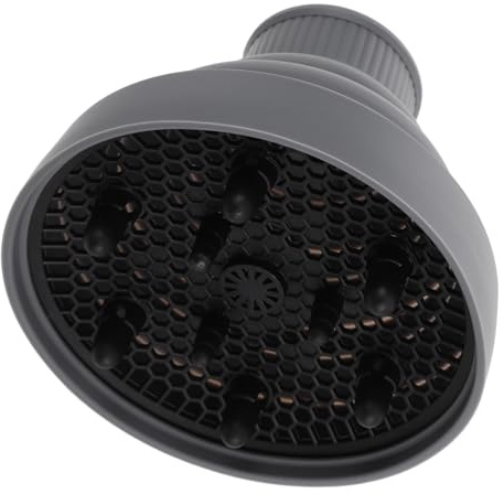 EPIGEIST Faltbarer Silikon Diffusor Socke Aufsatz für Haartrockner mit Verstellbarem Design Einfacher Installation für Lockiges und Natürlich Gewelltes Haar Beim Styling