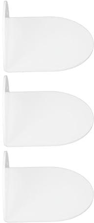 Aramox Wandlautsprecher-Schweberegale, an der Wand Montierter Acryl-Ausstellungsständer für Babykameras und Wecker, Maximieren den Platz mit Modernem Design für den Einsatz Im Heimbüro (White)