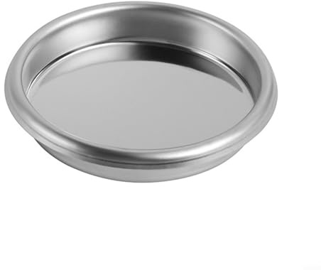 Filtro cieco in acciaio inox per macchine da 51 mm, 54 mm, 58 mm, parte di ricambio non pressurizzata, compatibile con 1 tazza (54 ciotole cieche)