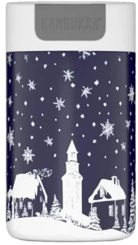 Kambukka Olympus 300 ml - Heimat Becher Let it snow | Dicht, Snapclean, Edelstahl