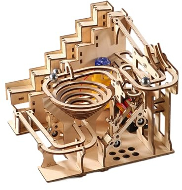 DIY Holzpuzzle Kit - 3D-Perlenspuren Handwerk dekorative Vorlage, Stressabbau Holzpuzzle Projekt für Teenager und Studentin | Danke Hobby Home Decor