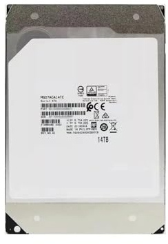 IXRPVJM Disque Dur Interne HDD 14 to MG Series Enterprise 3.5 SATA 256 Mo de Cache d'occasion MG07ACA14TE