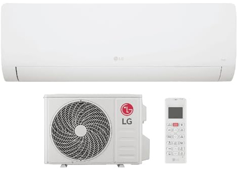 LG Libero Climatizzatore Mono Split 24000 Btu WZ24 (WZ24AWN.SNU1+WZ24AWU.SUU1), Condizionatore Inverter R32 A++/A+, Pompa di Calore WiFi, Bianco Opaco