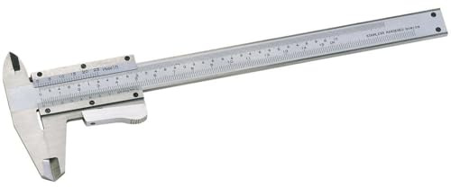 Draper 50590 Expert Vernier Caliper, 0mm-150mm,Blue