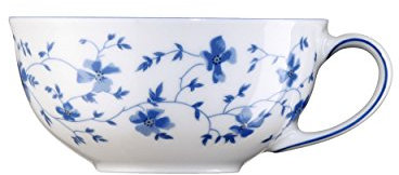 Arzberg Form 1382 - Tazza da tè con fiori blu