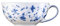 Arzberg Tee-Obertasse 0,19 l - FORM 1382 BLAUBLÜTEN 41382-607671-14642 -