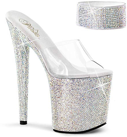 Pleaser Damen Bejeweled 812rs Sandalen