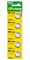kenable GP Pile Bouton Batterie CR2016 3V 5 Lot