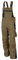 QUALITEX HIGH QUALITY WORKWEAR Latzhose PRO, Khaki/schwarz, Gr. 27