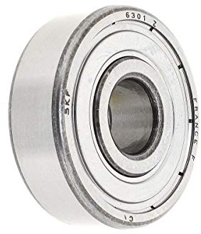 SKF Rillenkugellager Radial, 12 ID, Kugellager Stahl