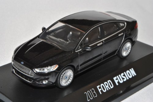 Greenlight Ford Mondeo Limousine Schwarz Fusion MK5 Ab 2013 1/43 Modell Auto