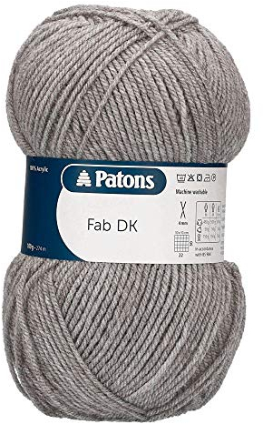 Patons Fab DK, Grey (2310), 100g