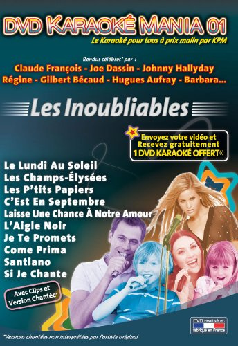 Karaoké Mania 01 Les Inoubliables