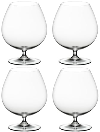 Riedel Vinum Cognac/Brandy en verre, Lot de 2 Set of 4