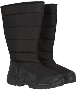 Mountain Warehouse Icey Womens Long Winter Snow Boots | Ladies Durable & Snowproof Footwear to Keep Dry, Insulated with Soft Sherpa Fleece Lining for Warmth & Comfort, For Walking
