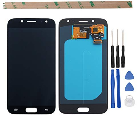 HYYT Remplacement pour Samsung Galaxy J5 (2017) J530 SM-J530F AMOLED LCD Digitizer Screen Display & Touch Screen Assembly (J530 OLED Noir)