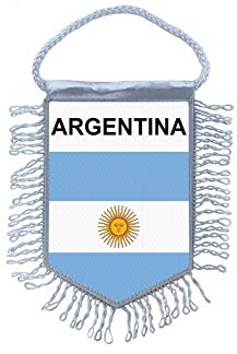 Akachafactory Wimpel mini Flagge Fahne flaggen miniflagge argentinien