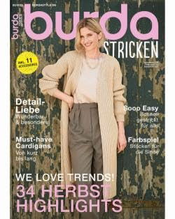 Burda stricken Strickmagazin 2021#05 Strickmuster ideal für Anfänger und Profis