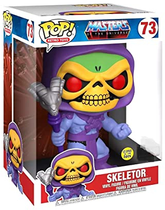 Funko Pop 25 cm Masters of The Universe #73, Skelett, Glow in the Dark, Special Edition 55636