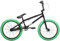 Jet BMX Yoof 20 BMX Bike - Gloss Black with Green Tyres