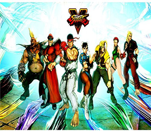 Poster Bild Street Fighter Videospiele Retro Game