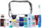 Trousse Travel Essentials, Trousse de Voyage adaptée au Bagage Cabine, Comprenant Tous Les Produits de Marque de Soins personnels nécessaires, dans Une Trousse de Toilette en PVC (Men)