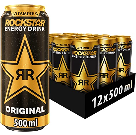 Rockstar Energy Drink - Original 50cl - Lot de 12