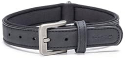 Beeztees Balacron Ax - Hundehalsband - Kunstleder - Schwarz - 38-48 cm x