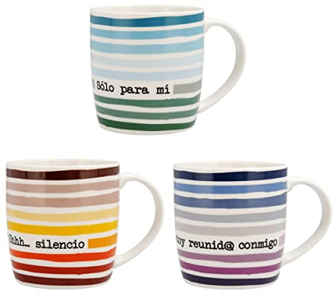 Quid 4u Mug Porcelana Surtido 33cl