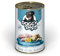 DOGGY Dog Paté Huhn & Kaninchen, 6 x 400 g, Nassfutter für Hunde, getreidefreies Hundefutter mit Lachsöl und Grünlippmuschel, Alleinfuttermittel mit Süßkartoffel und Zucchini, Made in Germany