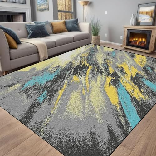 LIJIAO Antifatiga Tapete de Cocina 70 x 360 cm Lavable, Resistente a La Suciedad Alfombra de Cocina de Resistente Antideslizante Respaldo de TPR para Sala de Estar Dormitorio, B
