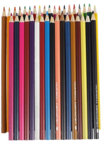 TEHAUX Farbstifte Holzfarbstifte Farbstift Für Junge Mädchen Zeichnen Malen Kunstbedarf Mit Tragbarem Etui