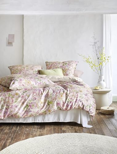 Irisette Mako-Satin Bettwäsche Magic Swansea rosa 1 Bettbezug 135 x 200 cm + 1 Kissenbezug 80 x 80 cm