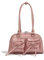 Lamala Y2k Ita Bag Süße Handtasche, modische PU-Leder-Unterarm-Umhängetasche, geeignet für Mädchen und Frauen, einfarbig, großes Fassungsvermögen (17 x 30 x 10 cm)., rose